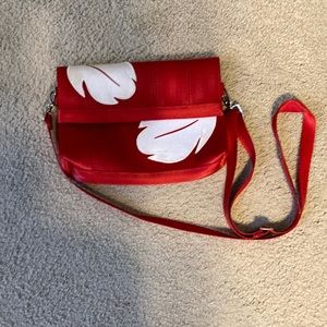 Disney Lilo And Stitch Harveys Crossbody Red Small Purse Bag